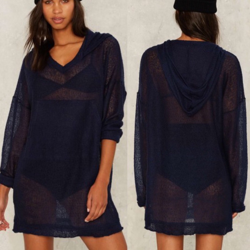 The Ragged Priest Neutral Sheer Sweater
